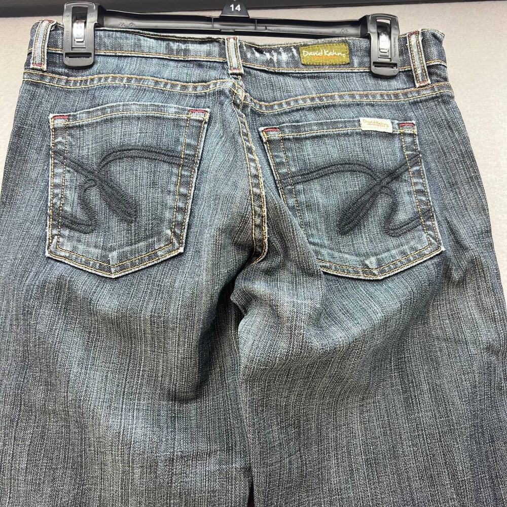 David Kahn Women's Nikki Flare Denim Jeans Size 27 (4) Medium Wash - Picture 9 of 15